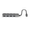 4 PORT USB 3.2 TYPE C HUB WITH ON/O