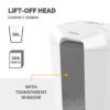 Fellowes LX Series Paper Shredder LX70 11 Sheet Cross Cut Shredder Fellowes LX Series Paper Shredder LX70 11 Sheet Cross Cut Shredder