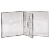 Hama CD Double Jewel Case, Pack 5 2 discs Transparent