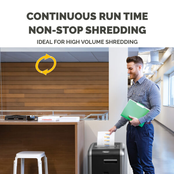 Fellowes Paper Shredder 225Ci 24 Sheet Cross Cut Shredder with 60 Fellowes Paper Shredder 325Ci 24 Sheet Cross Cut Shredder with 83