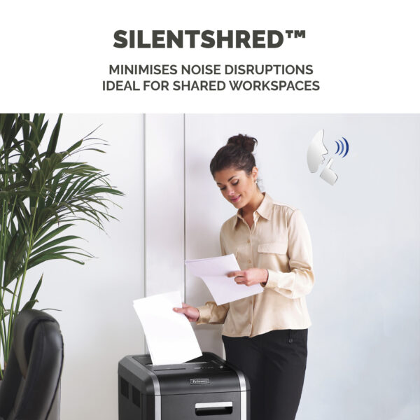 Fellowes Paper Shredder 225Ci 24 Sheet Cross Cut Shredder with 60 Fellowes Paper Shredder 225Ci 24 Sheet Cross Cut Shredder with 60