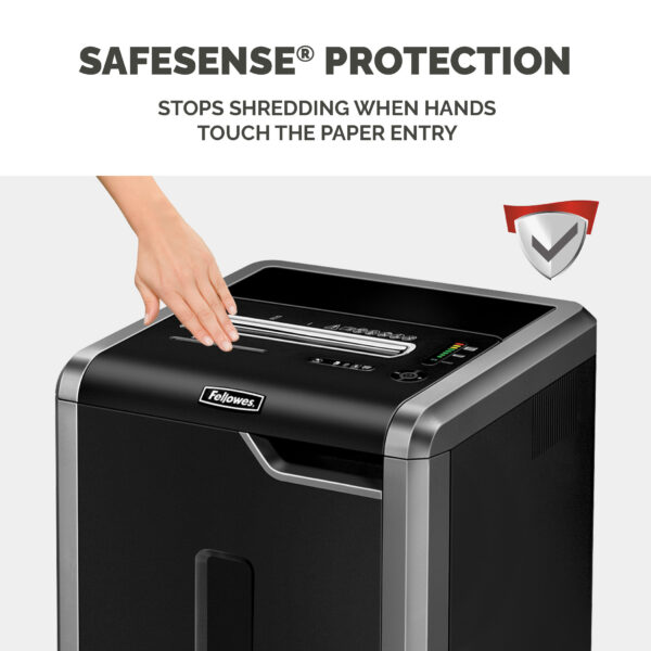 Fellowes Paper Shredder 325Ci 24 Sheet Cross Cut Shredder with 83 Fellowes Paper Shredder 325Ci 24 Sheet Cross Cut Shredder with 83