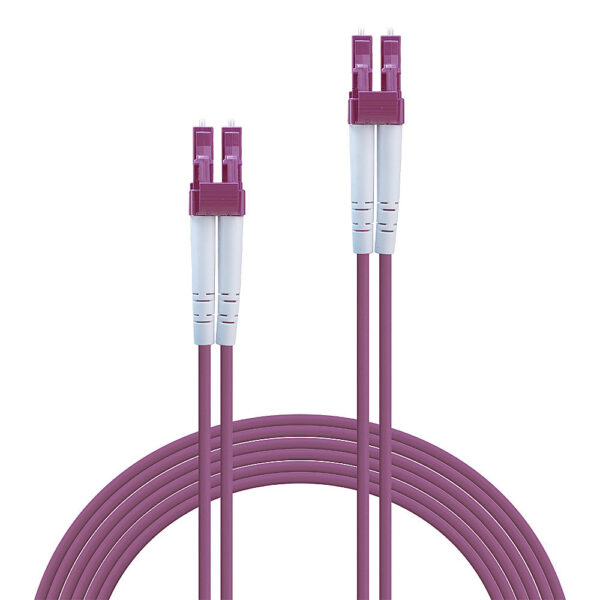 15M LC-LC OM4 FIBRE PATCH CABLE