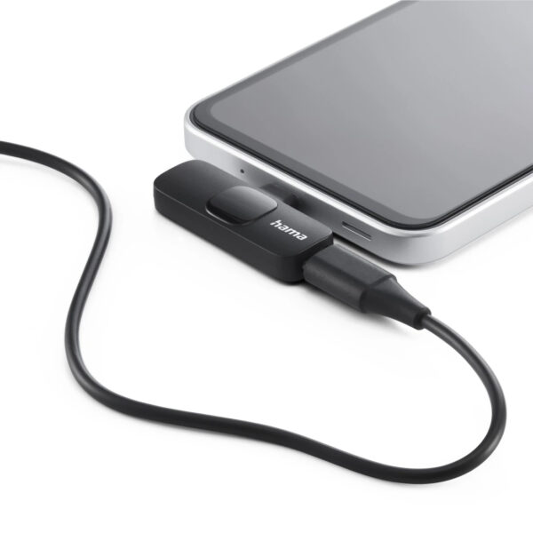 Hama Smart Wireless Black Lavalier/Lapel microphone Hama Smart Wireless Black Lavalier/Lapel microphone