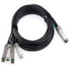 DELL 470-AAVO InfiniBand/fibre optic cable 1 m QSFP+ SFP+ Black
