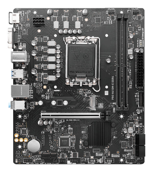 PRO H610M-E DDR4