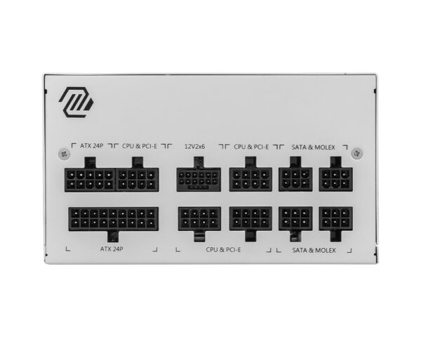MSI MAG A850GL PCIE5 WHITE power supply unit 850 W 20+4 pin ATX ATX MSI MAG A850GL PCIE5 WHITE power supply unit 850 W 20+4 pin ATX ATX