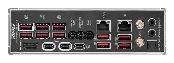 MSI MPG Z890 CARBON WIFI motherboard Intel Z890 LGA 1851 (Socket V1) MSI MPG Z890 CARBON WIFI motherboard Intel Z890 LGA 1851 (Socket V1)