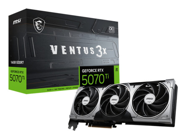 MSI  RTX 5070 TI 16G VENTUS 3X OC