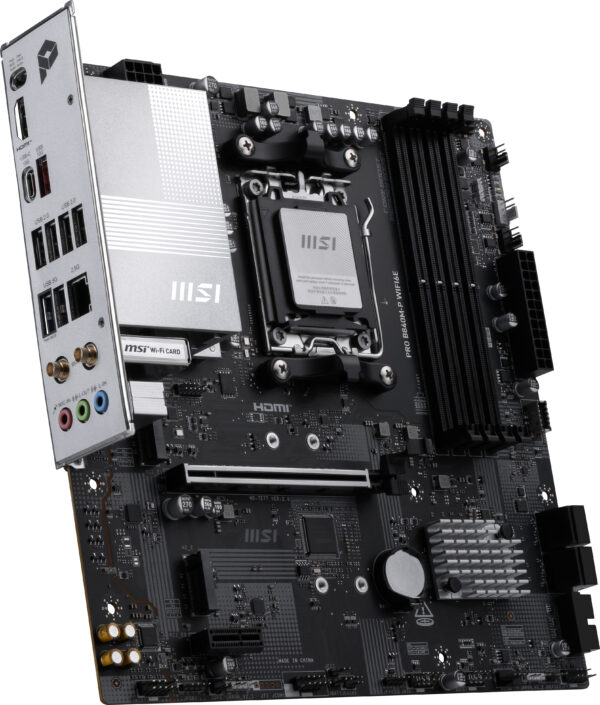 MSI PRO B840M-P WIFI6E motherboard AMD B840 Socket AM5 micro ATX MSI PRO B840M-P WIFI6E motherboard AMD B840 Socket AM5 micro ATX