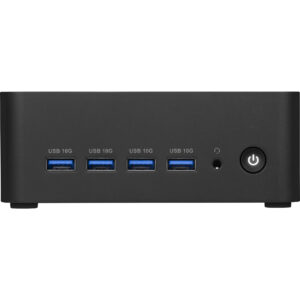 MSI Cubi AI 8M-008BEU Cube Black 8645HS AMD SoC 4.3 GHz Built-in Z AI 8M R5 8645HS 16GB 512GB W11P
