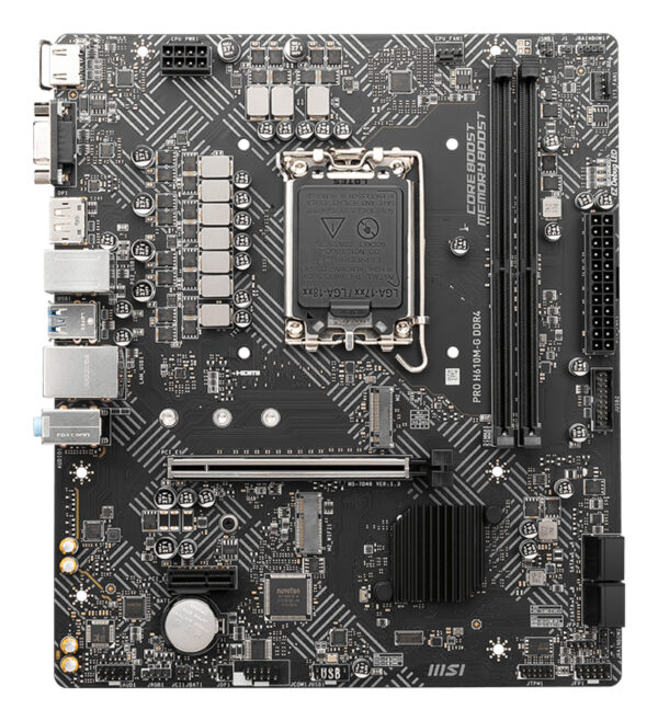PRO H610M-G DDR4
