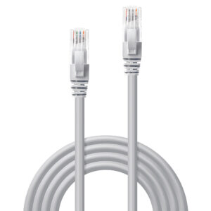 Lindy 3m Cat.6 U/UTP Network Cable, Grey 0.5MCAT6U/UTPGIGABITNETWORKCABLEGRE
