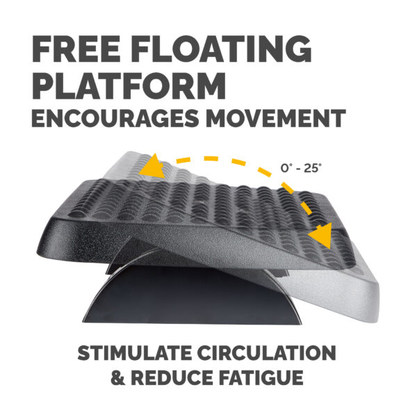 Fellowes Foot Rest Under Desk - Standard Foot Support Ergonomic Foot Fellowes Foot Rest Under Desk - Standard Foot Support Ergonomic Foot
