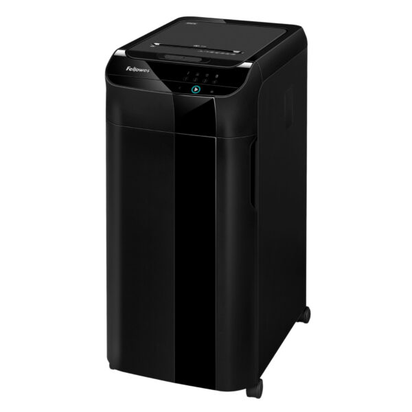 Fellowes Paper Shredder 550 Sheet Auto Feed Cross Cut Shredder Fellowes Paper Shredder 550 Sheet Auto Feed Cross Cut Shredder