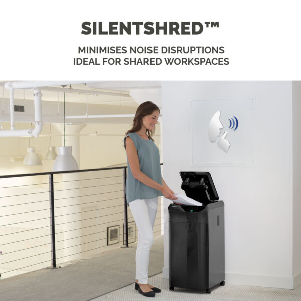 Fellowes Paper Shredder 350 Sheet Auto Feed Cross Cut Shredder