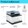 HP COLOR LJ PRO MFP 3302SDW PRINTER: