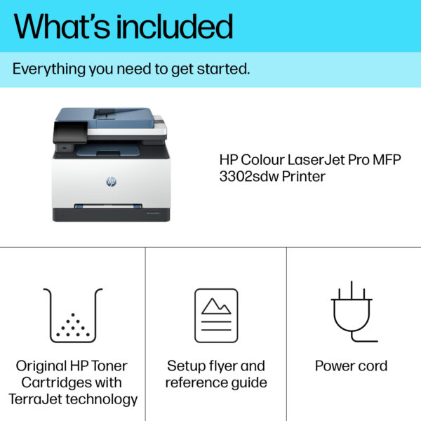 HP COLOR LJ PRO MFP 3302SDW PRINTER: