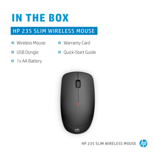 HP SLIM WIRELESS MOUSE