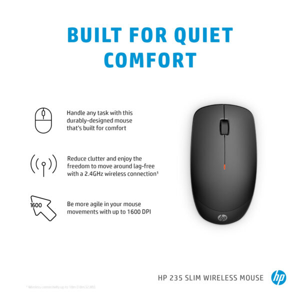 HP SLIM WIRELESS MOUSE