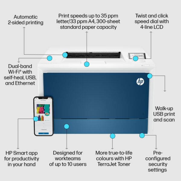 HP COLOR LASERJET PRO 4202DW PRNTR