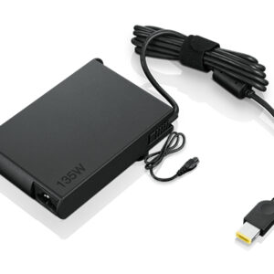 Lenovo 4X20Q88547 power adapter/inverter Indoor 135 W Black LENOVO 135W SLIM ADAPTER