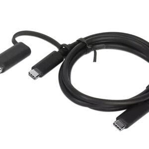 Lenovo 4X90U90618 USB cable USB 3.2 Gen 1 (3.1 Gen 1) 1 m USB A/USB C LENOVO HYBRID USB-C WITH USB-A CABLE