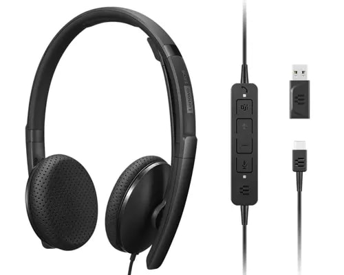 ^LENOVO WIRED VOIP HEADSET