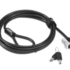 Lenovo 4XE1L51710 cable lock Black 1.8 m NANOSAVER CABLE LOCK