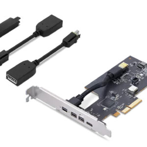 Lenovo 4XF1L53431 interface cards/adapter Internal Mini DisplayPort, MECH_BO TS TBT4 HP PCIE CARD