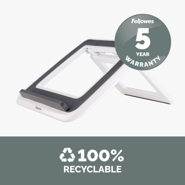 Fellowes Laptop Stand for Desk - I-Spire Quick Lift Adjustable Laptop