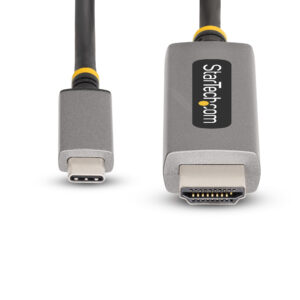 StarTech.com 10ft (3m) USB-C to HDMI Adapter Cable, 8K 60Hz, 4K