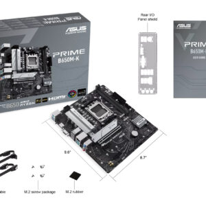 ASUS PRIME B650M-K AMD B650 Socket AM5 micro ATX