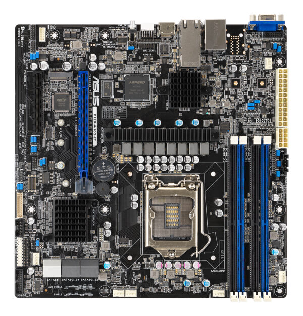 ASUS P12R-M/10G-2T Intel C252 LGA 1200 (Socket H5) micro ATX