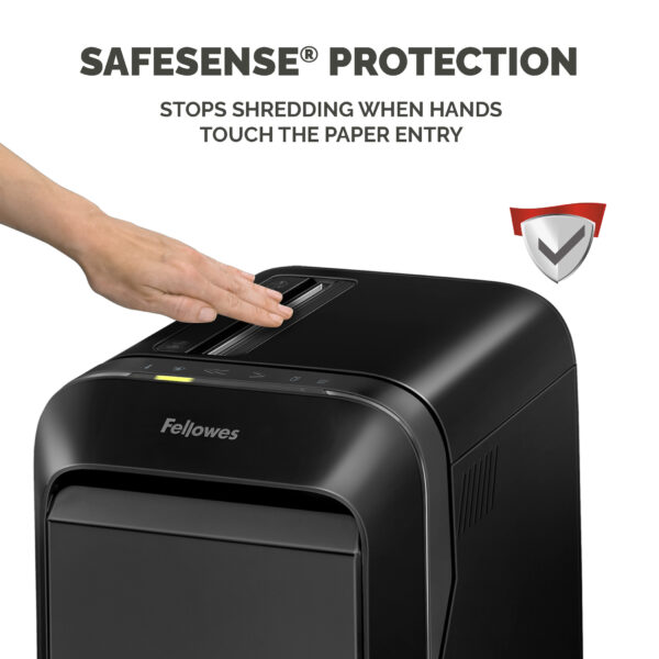 Fellowes LX Series Powershred LX220 paper shredder 65 dB Black Fellowes LX Series Powershred LX220 paper shredder 65 dB Black
