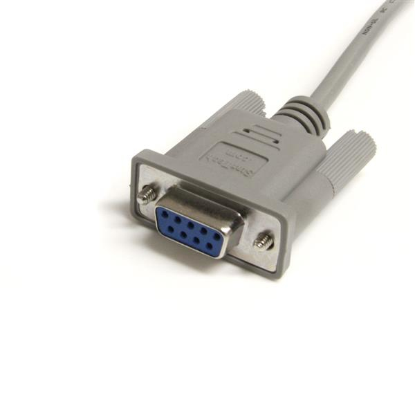 StarTech.com 6 ft Straight Through Serial Cable - DB9 F/F