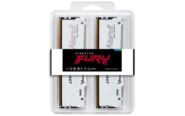 64GB DDR5 6000MTS CL36 KIT WHITE RGB