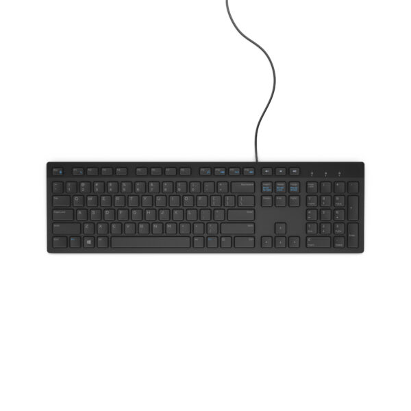 DELL Wired Keyboard - KB216 - US International (QWERTY) - Black DELL Wired Keyboard - KB216 - US International (QWERTY) - Black