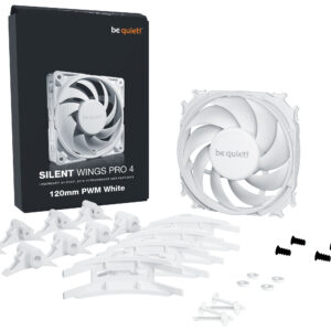 be quiet! BL118 computer cooling system Computer case Fan 12 cm White