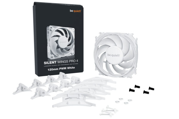be quiet! BL118 computer cooling system Computer case Fan 12 cm White