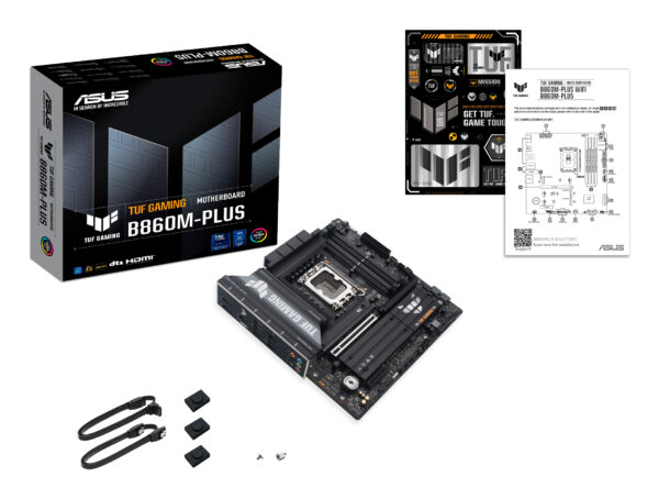 ASUS TUF GAMING B860M-PLUS Intel B860 LGA 1851 (Socket V1) micro ATX