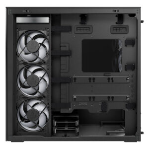 ARCTIC Xtender VG (Mirror Black) Premium E-ATX PC Case with Vertical