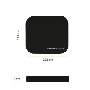 Fellowes 5933907 mouse pad Black Fellowes 5933907 mouse pad Black