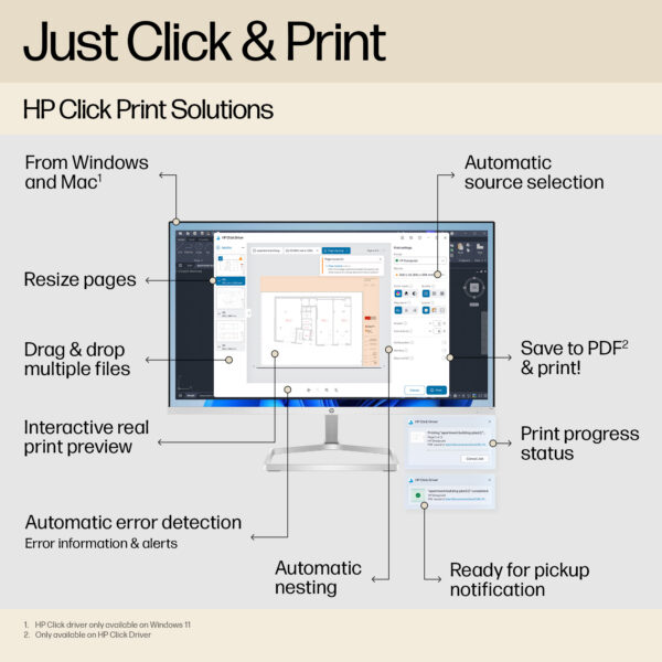 HP Designjet T230 24-in Printer 2025 edition HP Designjet T230 24-in Printer 2025 edition