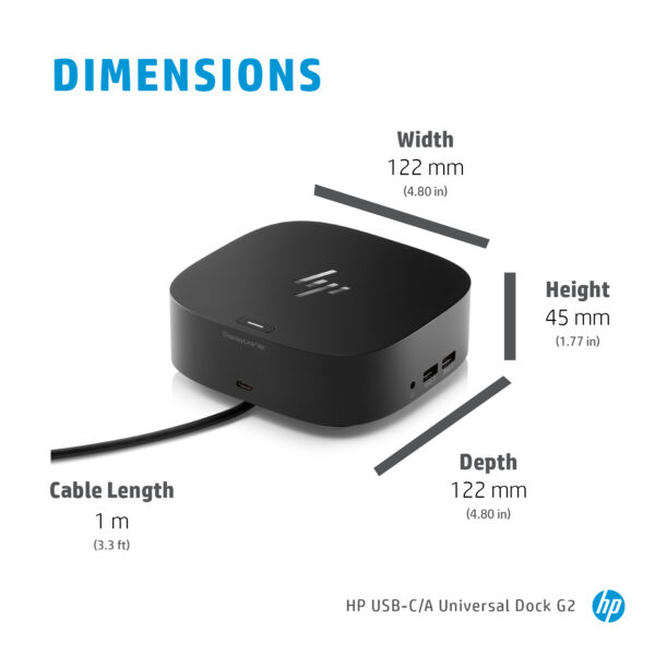 ^HP USB-C DOCK G5
