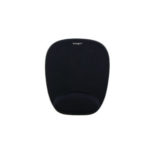 Kensington Foam Mousepad with Integral Wrist Rest Black ENTRY LEVEL FOAM MOUSEPAD