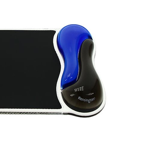 DUO GEL MOUSE MAT WAVE BLUE/BLACK