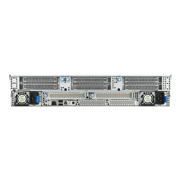ASUS RS720-E12-RS24G Rack (2U) Black, Silver