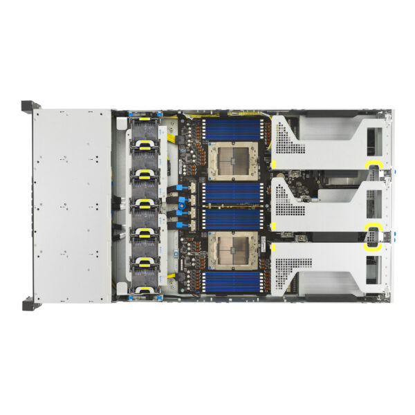 ASUS RS720A-E13-RS24G Socket SP5 Rack (2U) Black, Silver ASUS RS720A-E13-RS24G Socket SP5 Rack (2U) Black, Silver