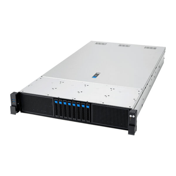 ASUS RS720A-E13-RS8G Socket SP5 Rack (2U) Black, Silver